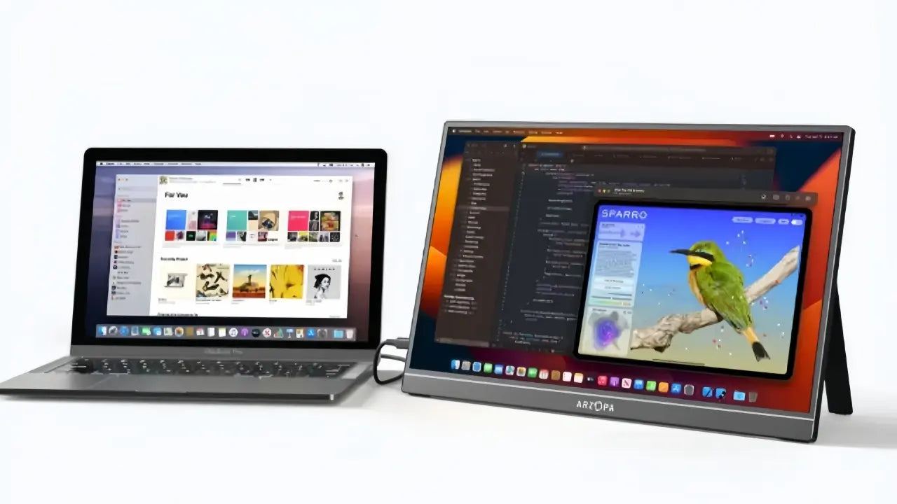 What is the Typical Weight Range for Portable Laptop Monitors? Arzopa