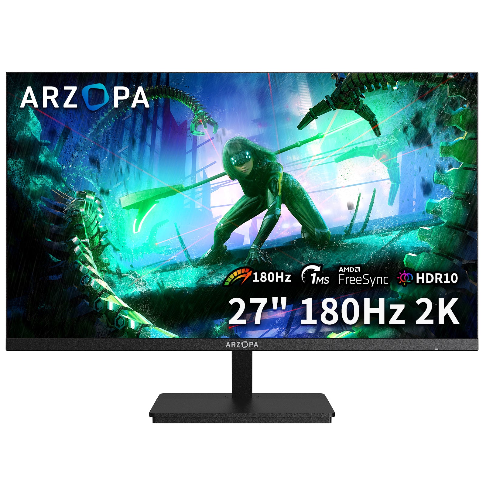 ARZOPA M1RC27" 180Hz 2K QHD Gaming Monitor Arzopa