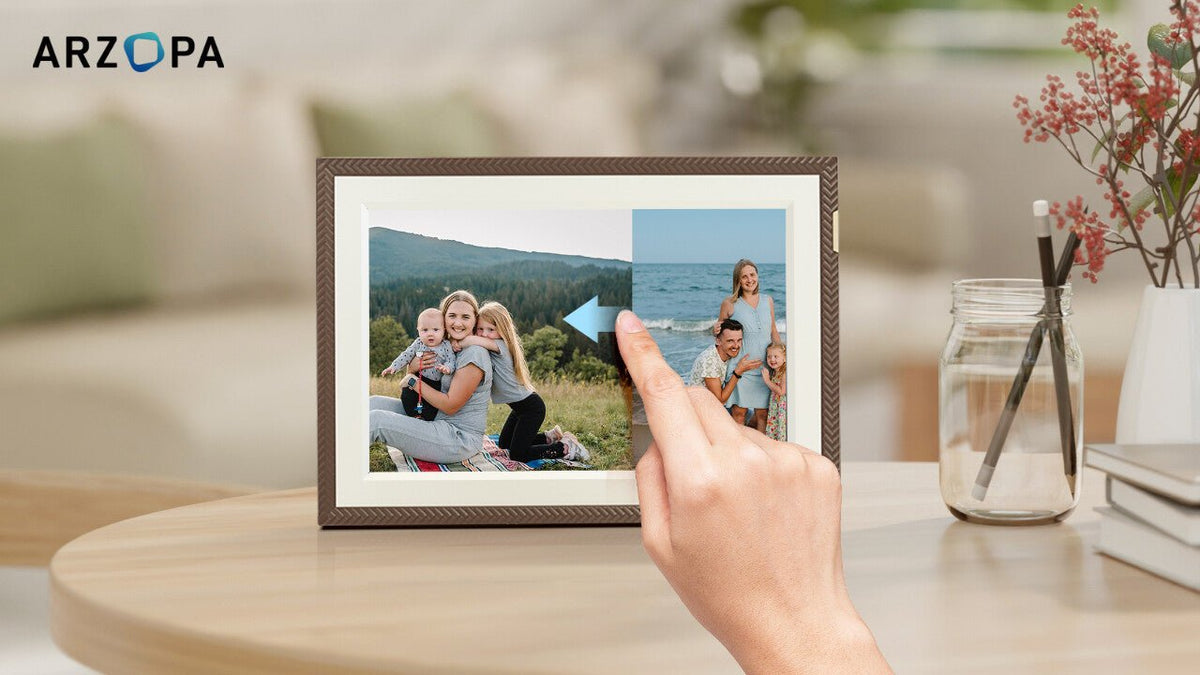 6 Best electronic touchscreen photo frames for 2024 - Arzopa