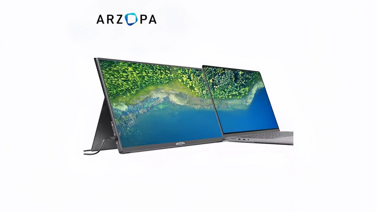 Are Portable Monitor Compatible with Macs and MacBooks? - Arzopa