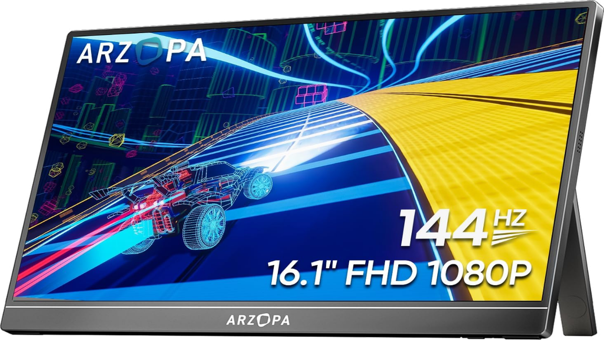 Arzopa Z1FC: 144Hz Portable Gaming Monitor to Unlock the Ultimate Smooth Gaming Experience! - Arzopa