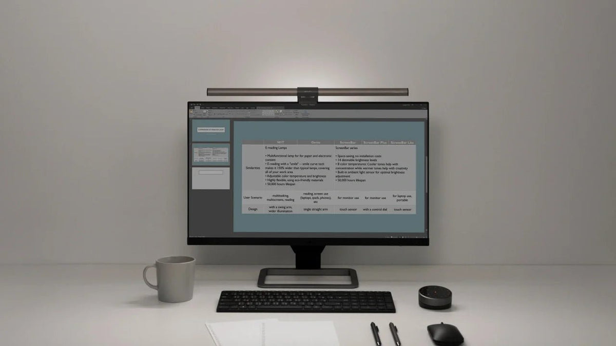 Benefits of Using Monitor Light Bars - Read This before Buying - Arzopa