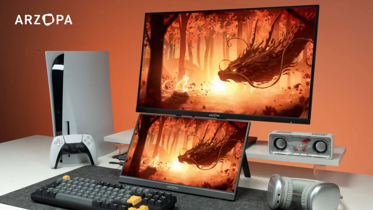 Best Gaming Monitor Guide for Handheld Gaming Device - What You Have to Consider! - Arzopa