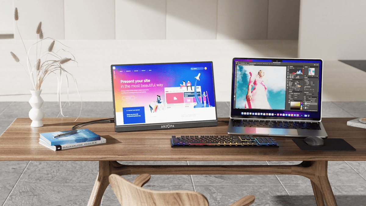Best Second Monitor for Laptop 2025 - Reviewed by Justin Tse - Arzopa