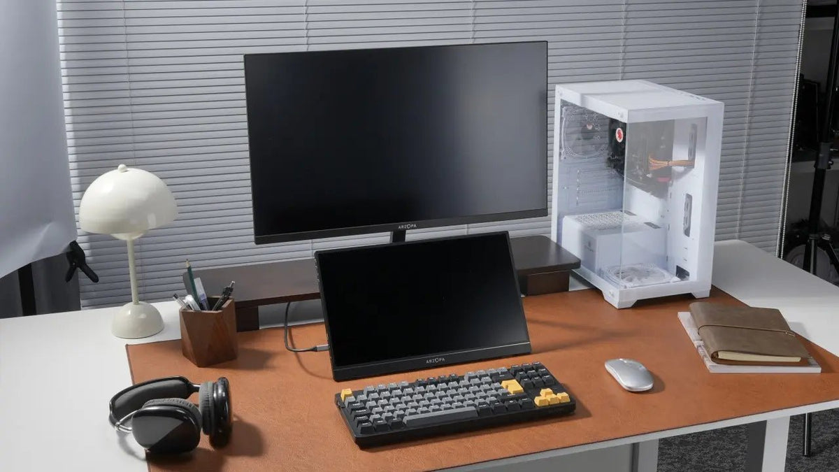 Beyond Gaming: 5 Smart Ways to Use the Arzopa Z1FC Gray 144Hz Portable Monitor - Arzopa