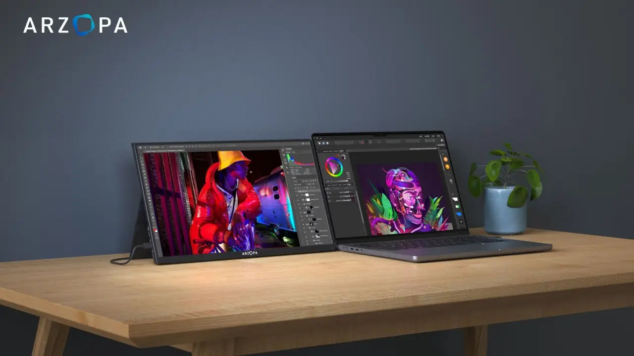 Can Portable Monitors Connect to TVs? Arzopa