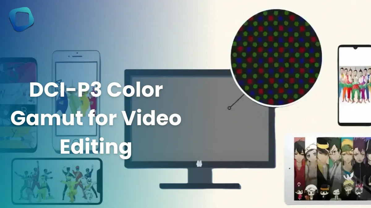 DCI-P3 Color Gamut for Video Editing: Is It Better Than sRGB? - Arzopa