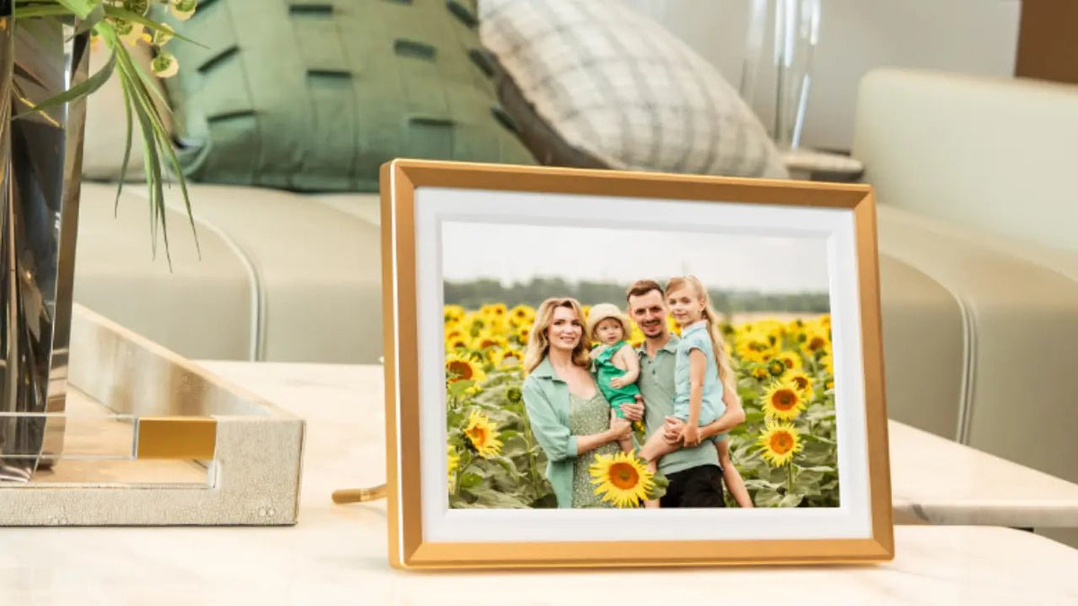 Discover the Arzopa Gold D10 Digital Photo Frame for Any Occasion - Arzopa