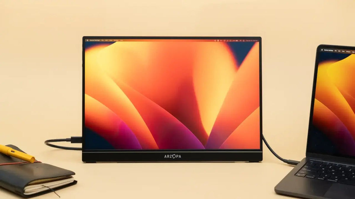 Dual Touchscreen Portable Monitors: Revolutionizing Productivity on the Go - Arzopa