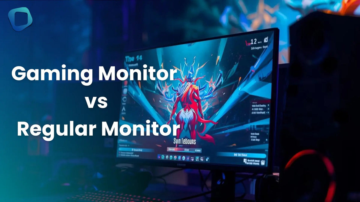 Gaming Monitor vs Regular Monitor: Key Differences for Work & Play - Arzopa