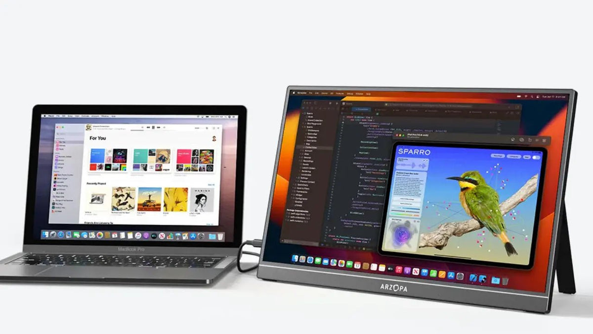 How do I charge my Arzopa Portable Monitor? - Arzopa