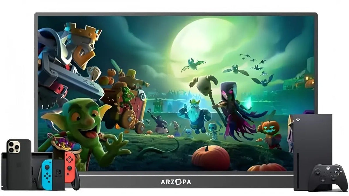 How to Connect Switch to Arzopa Portable Monitor? - Arzopa