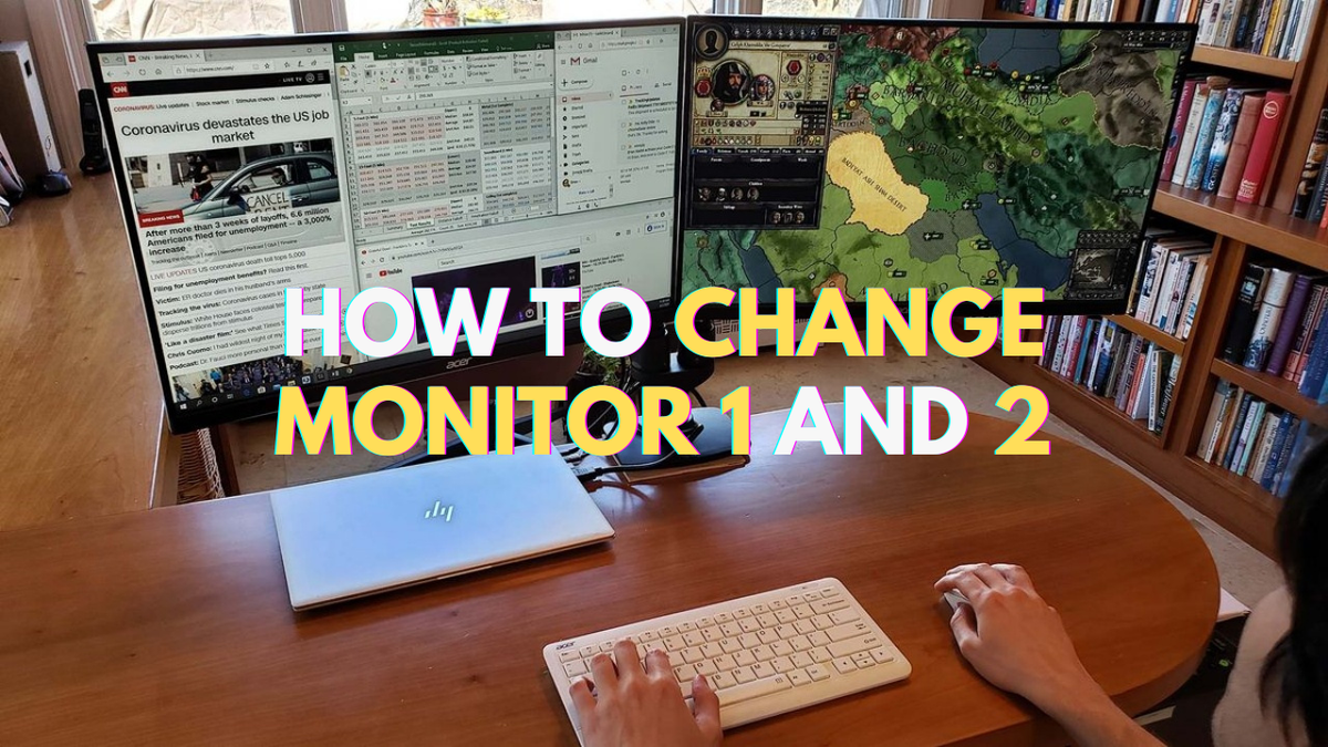 How to Easily Swap Monitor 1 and 2 on Your Windows Computer - Arzopa