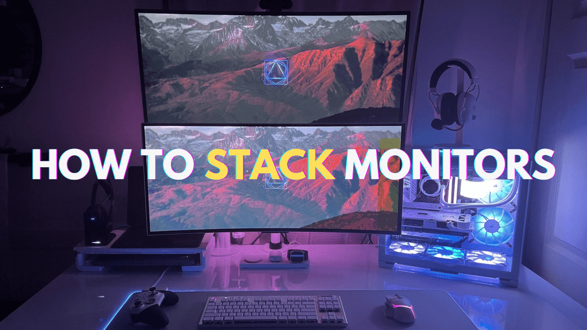 How to Perfectly Stack Monitors for Ultimate Productivity & Comfort - Arzopa