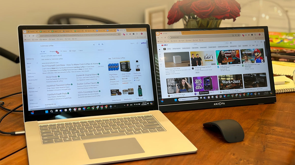 How to Set Up a Portable Monitor for an Instant Second Screen: Quick & Easy Guide - Arzopa