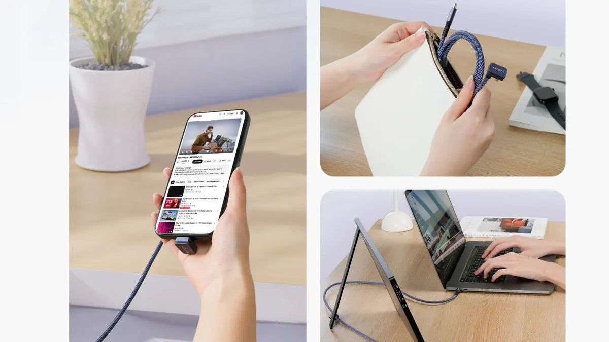 How to Use a Portable Monitor to Boost AI-Powered Productivity? - Arzopa