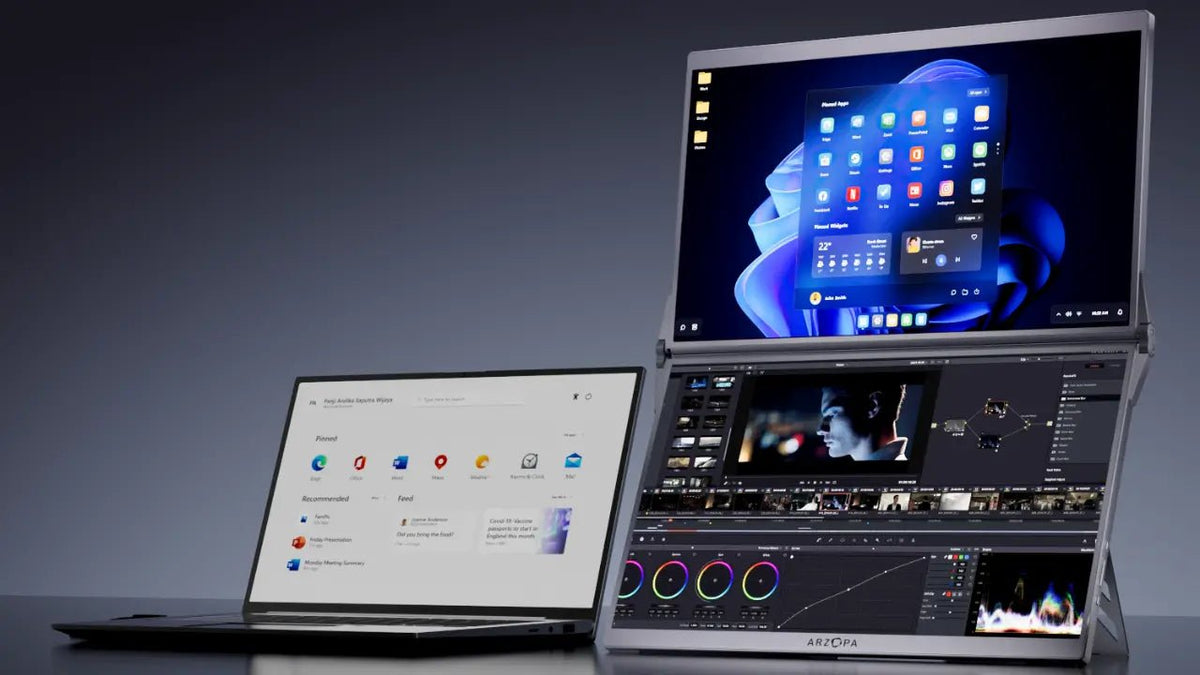 How to Use Monitor as Second Screen for Laptop in Windows? - Arzopa