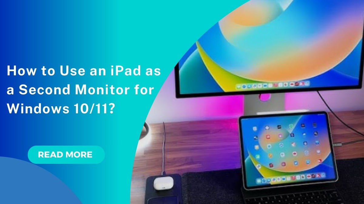 How to Use Your iPad as Second Monitor for Windows 10/11? - Arzopa