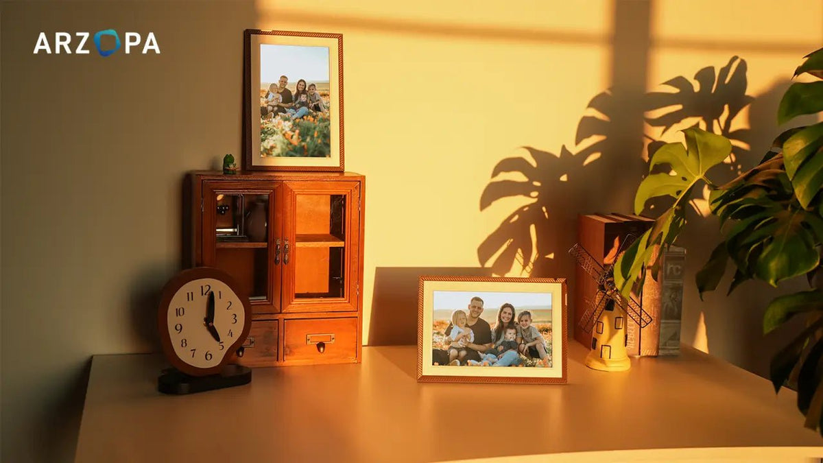Is it Safe to Transfer Photos Using Digital Photo Frames? - Arzopa