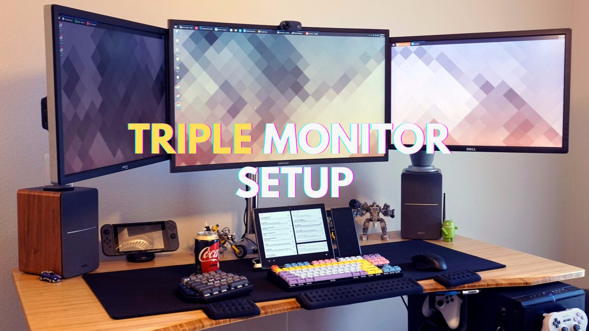 Mastering the Triple Monitor Setup: Enhancing Productivity & Immersive Experiences - Arzopa