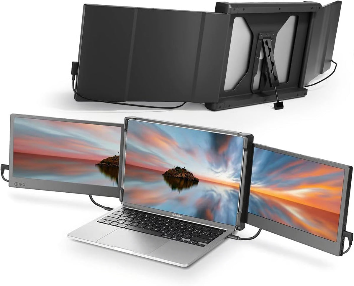 connect laptop to 3 monitors