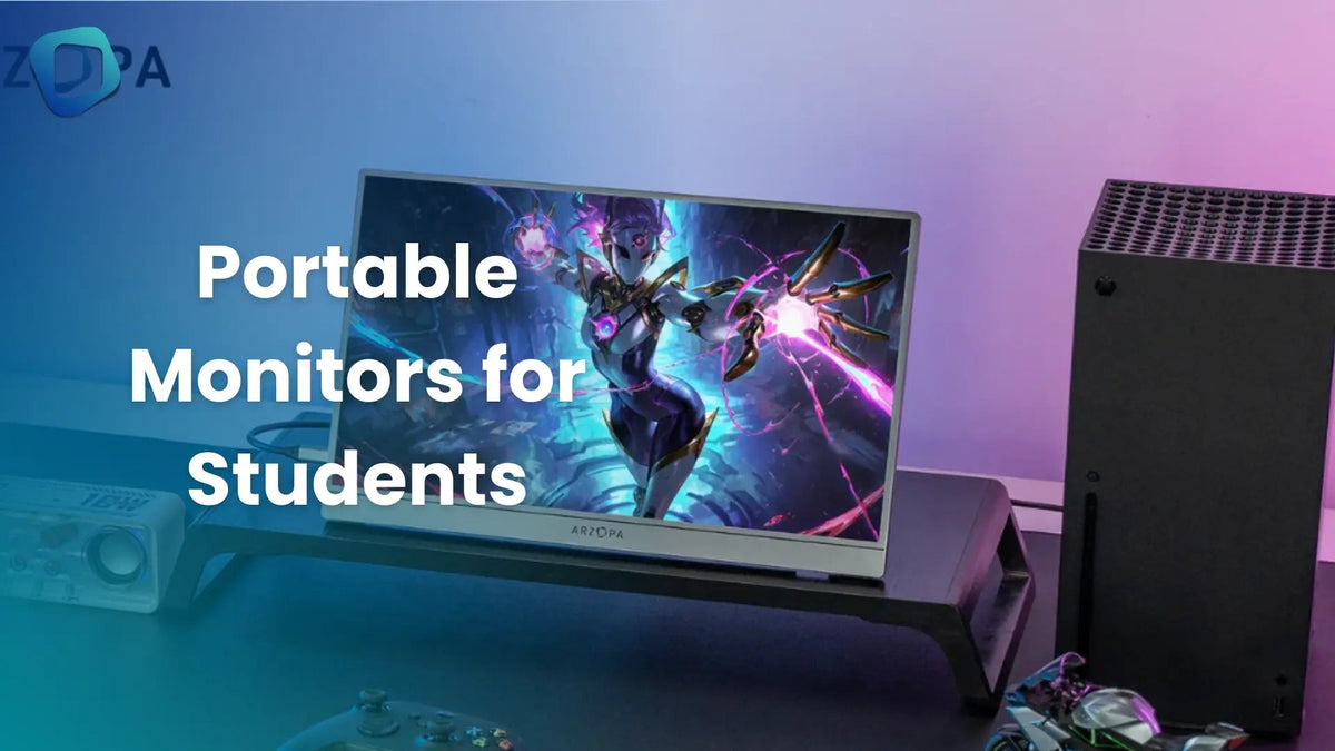 Must-Have Portable Monitors for Students 2026: Boost Your Study Setup - Arzopa