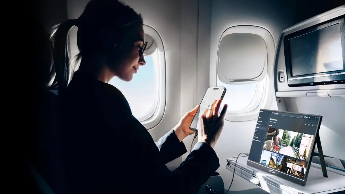 Portable Monitor vs. Traditional Display for Digital Nomads - Arzopa
