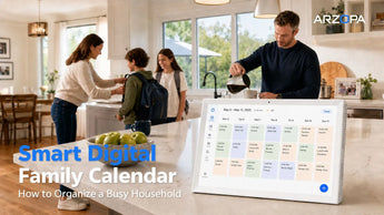 Smart Digital Family Calendar: How to Organize a Busy Household