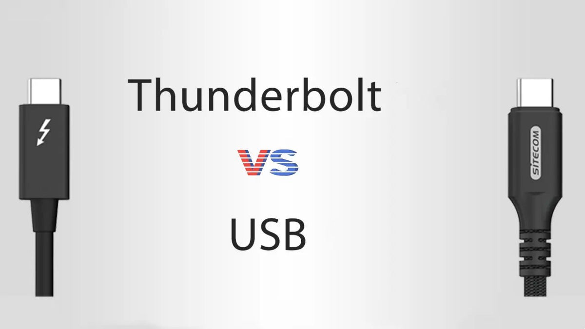 Thunderbolt 3 vs. USB-C: A Deep Dive into Connectivity - Arzopa