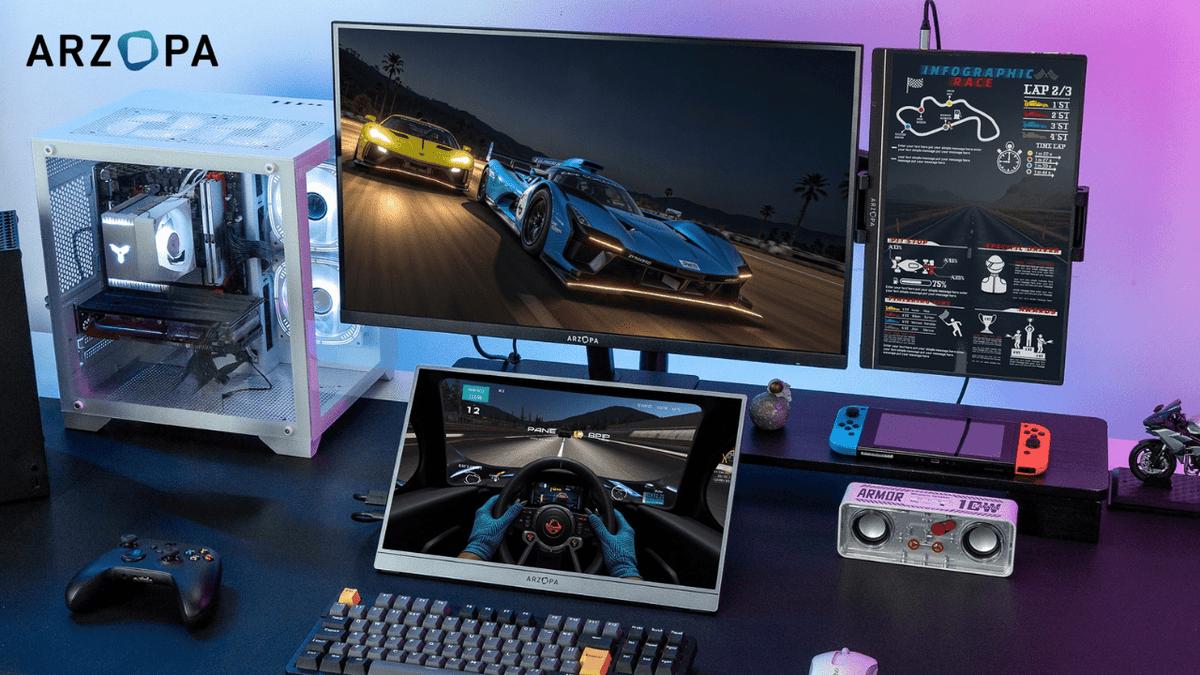 Top Arzopa Portable Monitors for Students in 2025: Productivity, Portability &amp; Affordability Combined - Arzopa