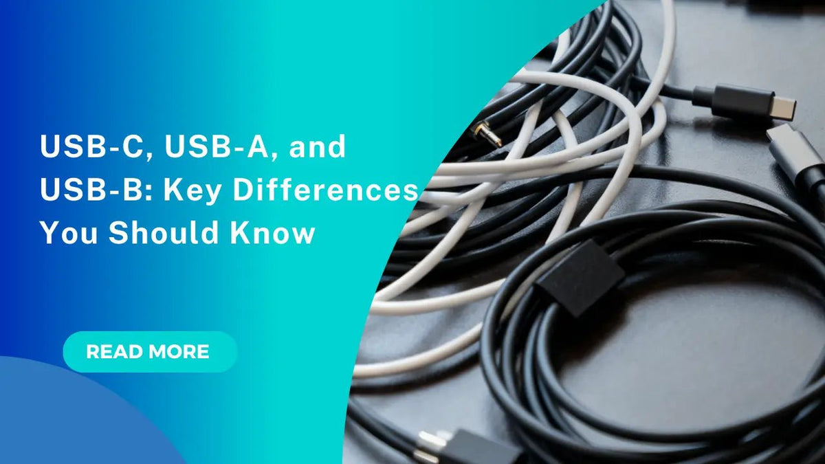 USB-C, USB-A,  and USB-B: Key Differences You Should Know - Arzopa
