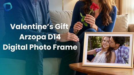 Arzopa D14 Digital Photo Frame: Valentine’s Day Gift of Everlasting Memories