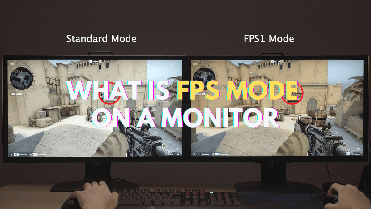 What is FPS Mode on a Monitor and How Does It Help You Win? - Arzopa