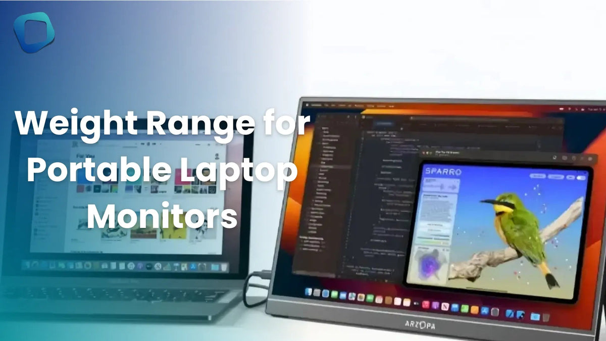What Is Ideal Weight Range for Portable Laptop Monitors? - Arzopa
