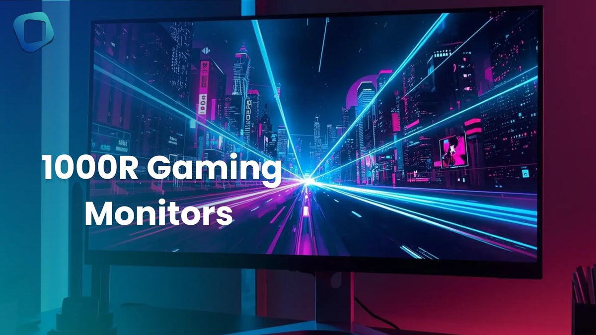 What is the 1000R Gaming Monitors？Curved Monitors Guide - Arzopa