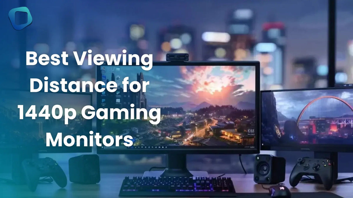 What Is the Best Viewing Distance for 1440p Gaming Monitors? - Arzopa