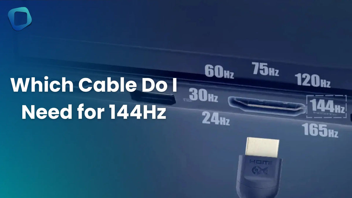 Which Cable Do I Need for 144Hz? Stop the Stutter & Unlock Your Monitor - Arzopa