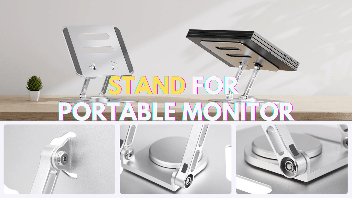 Work Flexibility on the Go: Ultimate Buying Guide for Portable Monitor Stands - Arzopa