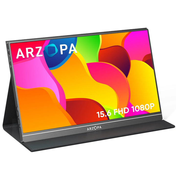 Portable Laptop Monitor Arzopa S1 Table 15.6'' 1080P Screen Extender