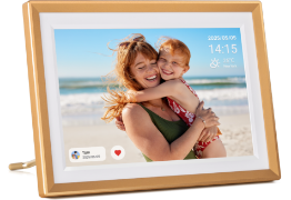 Arzopa D10 Champagne Gold  Digital Photo Frame