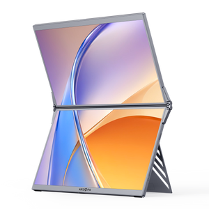 Arzopa E1 Foldable Monitor for Work, Meetings, Gaming & Streaming