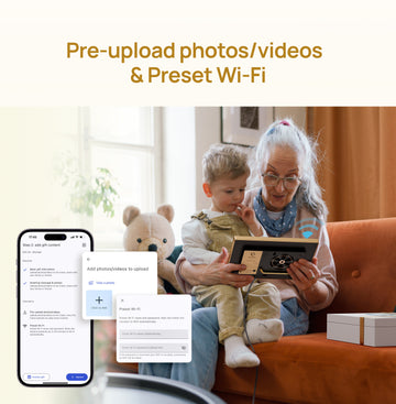 Arzopa D10 Champagne Gold  Digital Photo Frame