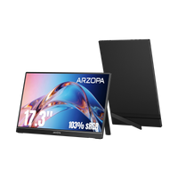 Arzopa A1M 17.3" Large 1080p Portable Monitor