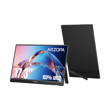 Arzopa A1M 17.3" Large 1080p Portable Monitor