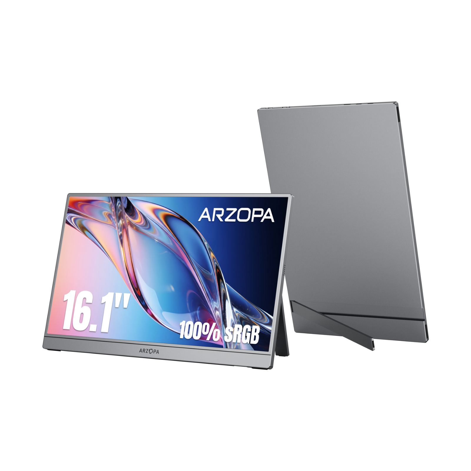 Arzopa Z1C 16.1" FHD 100%sRGB Best Portable Screen Gray
