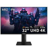 ARZOPA M3RC-32” 4K UHD (3840x2160) 144HZ Gaming Monitor