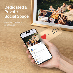 Arzopa D10 Champagne Gold | 10.1" Digital Photo Frame