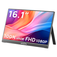 Arzopa Z1C Portable Monitor | 16.1" FHD 100%sRGB Display