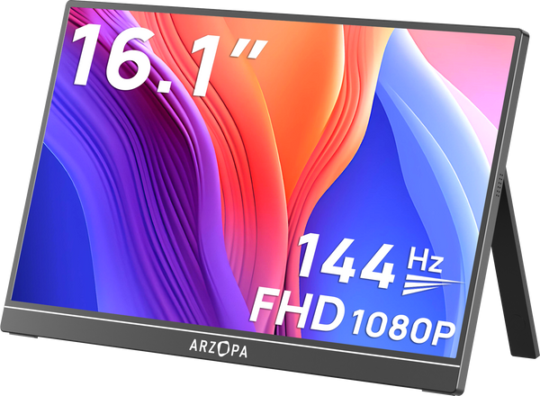 Arzopa Z1FC 144Hz Portable Gaming Monitor | 16.1" Screen