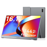 Arzopa Z1FC Grey Portable Monitor 144Hz | 16.1" with Sleeve Bag